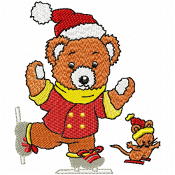 Teddy Embroidery Design 4 Teddy Embroidery Design 4